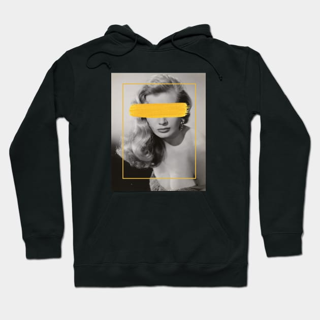 old hollywood minimalist print Hoodie by Art Dysmorphia